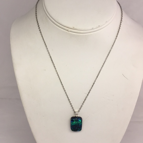 Murano Jewelry - ❤️ Venetian Murano Glass Rectangular Necklace